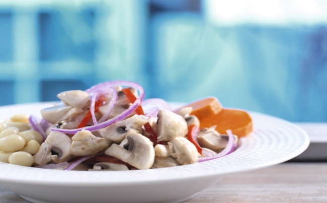Cebiche de champiñones